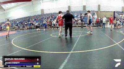 187 lbs Round 2 - Braylen Meeuwsen, MI vs Jacob Everett, MI