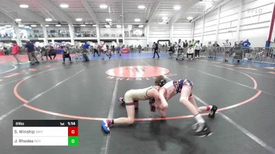 81 lbs Quarterfinal - Sam Winship, Smitty's Wrestling Barn vs Jack Rhodes, Refinery WC