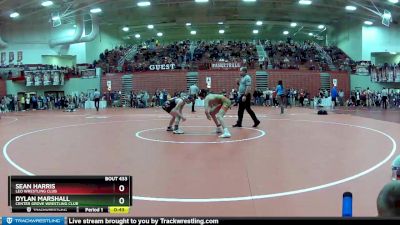 113 lbs Champ. Round 3 - Sean Harris, Leo Wrestling Club vs Dylan Marshall, Center Grove Wrestling Club