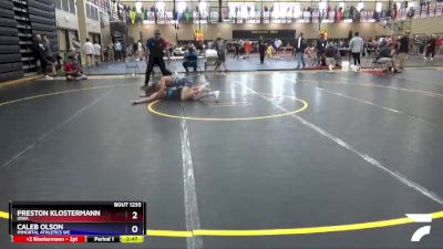 145 lbs Cons. Round 5 - Preston Klostermann, Iowa vs Caleb Olson, Immortal Athletics WC