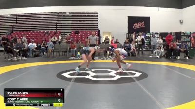 80 lbs Round 3 (8 Team) - Tyler Conzo, Team Revival vs Cody Clarke, Roundtree Wrestling Academy