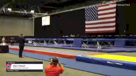 Mary Howalt - Tumbling, Rebounders Gymnastic - 2021 USA Gymnastics Championships