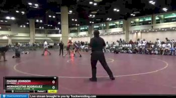 126 lbs Placement (16 Team) - Morningstar Rodriguez, Charlie`s Angels- GA Pink vs Maddie Johnson, STL Green