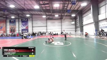 100 lbs Rd# 9- 2:15pm Saturday Final Pool - Tanner Hunt, Morris Fitness vs Holt Quincy, NCWAY National Team