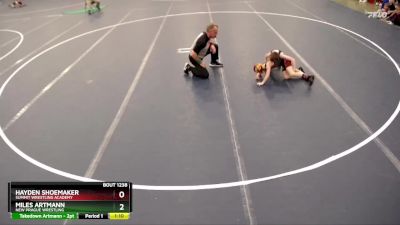 Cons. Round 2 - Miles Artmann, New Prague Wrestling vs Hayden Shoemaker, Summit Wrestling Academy