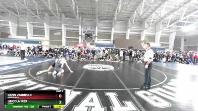 126 V Champ. Round 2 - Lincoln Rex, Lehi V vs Vann Zabriskie, Herriman V