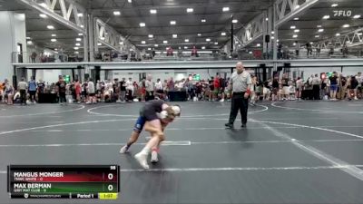 98 lbs Round 1 (8 Team) - Mangus Monger, TNWC White vs Max Berman, Grit Mat Club