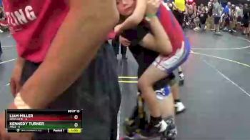 43 lbs Round 5 (6 Team) - Kennedy Turner, Ares vs Liam Miller, Iowa Elite