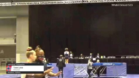 Tyse Love - Individual Trampoline, Elmwood - 2021 USA Gymnastics Championships