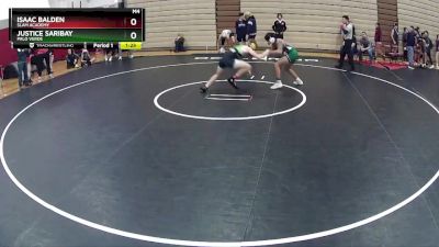 138 lbs Champ. Round 1 - Isaac Balden, SLAM Academy vs Justice Saribay, Palo Verde