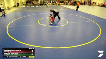 50 lbs Placement (4 Team) - Landon Luckhardt, TMBWWG vs Gideon Romano, LSH (LeSueur/Henderson)