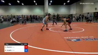 70 kg Consolation - Kyle Mosher, New York City RTC vs Ryan Vulakh, Scarlet Knights Wrestling Club