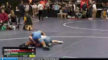 125 lbs Cons. Round 2 - Trevor Marsman, Cornerstone vs Ca`Ron Watson, Briar Cliff