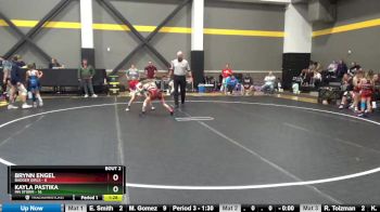 73 lbs Round 1 (4 Team) - Brynn Engel, Badger Girls vs Kayla Pastika, MN Storm