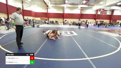 190 lbs Quarterfinal - Thomas Murphy, Smittys Barn vs Gino Sicari, Doughboy