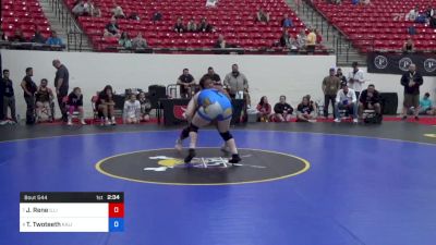 190 lbs Cons 8 #2 - Jasmine Rene, Illinois vs Tirza Twoteeth, Kalispell Wrestling Club