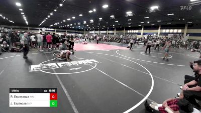 126 lbs Consi Of 32 #2 - Randy Esperanza, 4mg vs Julian Espinoza, Silverback WC