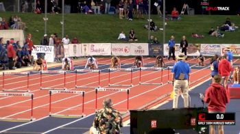 High School Girls' 300m Hurdles Varsity, Final