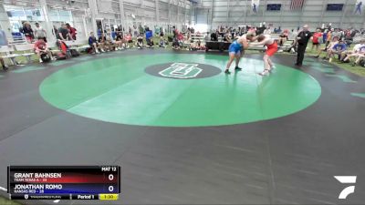 285 lbs Placement Matches (8 Team) - Grant Bahnsen, Team Texas A vs Jonathan Romo, Kansas Red