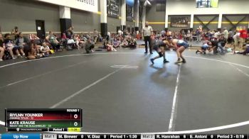 110 lbs Round 1 (4 Team) - Riylnn Younker, Chasing Titles vs Kate Krause, Rocky And The Bullwinkles