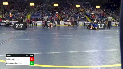 92 lbs Round Of 32 - Fynn McHugh, Twin Valley vs Beckett Szczesniak, Mars