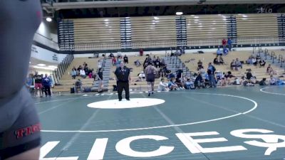 285 lbs Round 2 (6 Team) - DOM BURGETT, BROWNSBURG/LEGENDS OF GOLD vs JUAN CRUZ, WARRIOR RTC