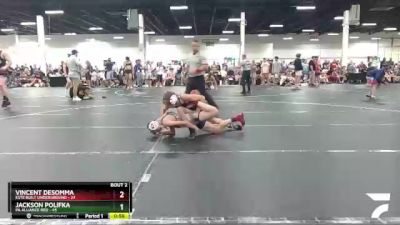 98 lbs Round 1 (6 Team) - Vincent DeSomma, Este Built Underground vs Jackson Polifka, PA Alliance Red