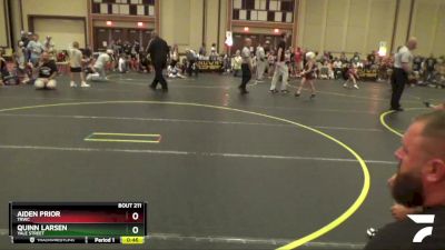 65 lbs Champ. Round 2 - Quinn Larsen, Yale Street vs Aiden Prior, TRWC