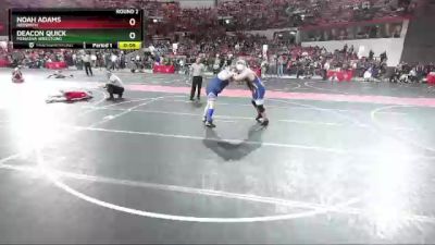 235 lbs Round 2 - Noah Adams, Redsmith vs Deacon Quick, Menasha Wrestling