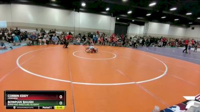 77 lbs Champ. Round 1 - Corbin Eddy, Louisiana vs Bowman Baugh, Boneyard Wrestling Academy