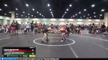 120 lbs Round 1 (8 Team) - Landon Higginbotham, Kame Style vs Colin Bradshaw, Beebe Trained