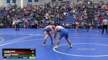 215 lbs Cons. Semi - Brogan Paxson, ALLEN EAST vs Caleb Evans, Homestead