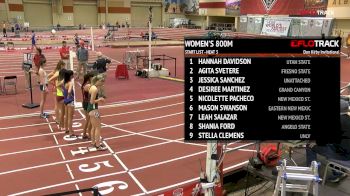 Women's 800m, Heat 3