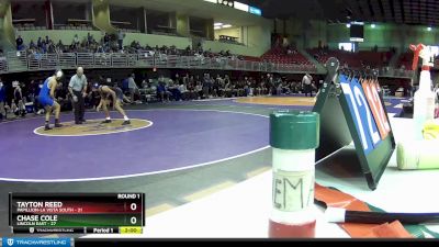 120 lbs Round 1 (6 Team) - Chase Cole, Lincoln East vs Tayton Reed, Papillion-La Vista South