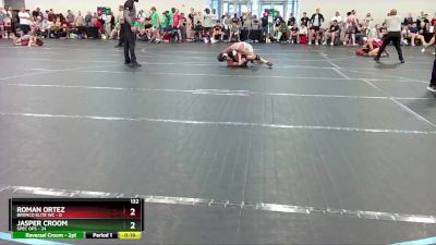 132 lbs Round 1 (6 Team) - Jasper Croom, Spec Ops vs Roman Ortez, Bronco Elite WC