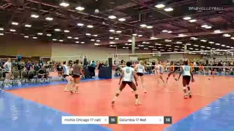 michio Chicago 17 natl vs Columbia 17 Red - 2022 JVA Summerfest presented by Nike