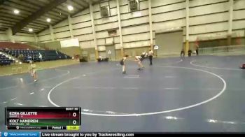 117 lbs Placement (16 Team) - Ezra Gillette, Idaho 2 vs Kolt Handren, Utah Black