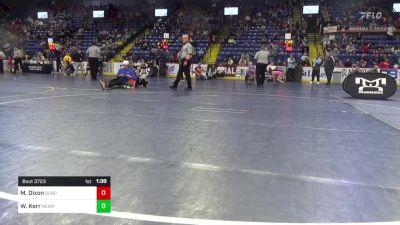 56 lbs Semifinal - Marley Dixon, Dubois vs Willow Kerr, Newport