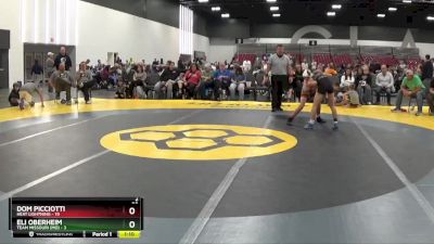 90 lbs 2nd Wrestleback (8 Team) - Dom Picciotti, Heat Lightning vs Eli Oberheim, Team Missouri (MO)