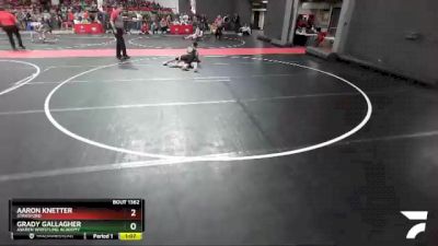 115 lbs Cons. Round 2 - Aaron Knetter, Stratford vs Grady Gallagher, Askren Wrestling Academy