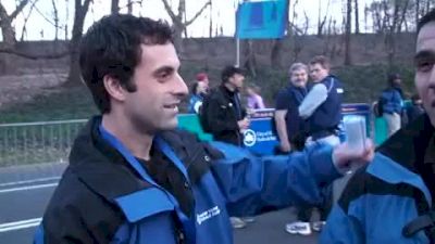 Head of NYRR Youth Events German Martinez before the 2010 NYC Half