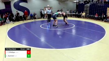 235 lbs. 7th Place Match - Tayla Phillips, Edwardsville (H.S.) vs Loghan Sumner, Blair Oaks