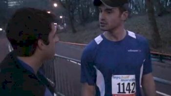 Pre-race with a Local NYC Resident at the 2010 NYC Half Marathon