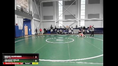 100 lbs Round 1 (16 Team) - Brock Humphries, Quest vs Obadiah Willis, Team Gotcha