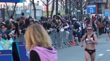 Women's Champion Mara Yamauchi and top three women Finish the 2010 NYC Half Marathon