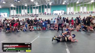 88-92 lbs Round 1 - Mike Sargsyan, Mwc vs Adrian Szumowski, REVOLUTION WC NJ