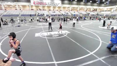 62 lbs Quarterfinal - Ronin Figer, Maverick Elite vs Everett Veal, West Texas Grapplers