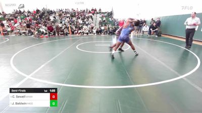 182 lbs Semifinal - Christian Sewell, Windsor vs Jesse Baldwin, Middletown