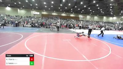 113 lbs Final - Kaidan Ybarra, Fallon Outlaws WC vs Quinn Salois, North Montana WC