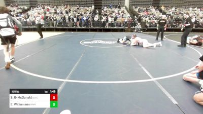 165 lbs Quarterfinal - Shelby Gipson-McDonald, D3 Training Center vs Elizabeth Williamson, Hammer Wrestling Club